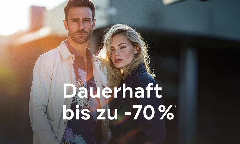 Dauerhaft bis zu -70%*